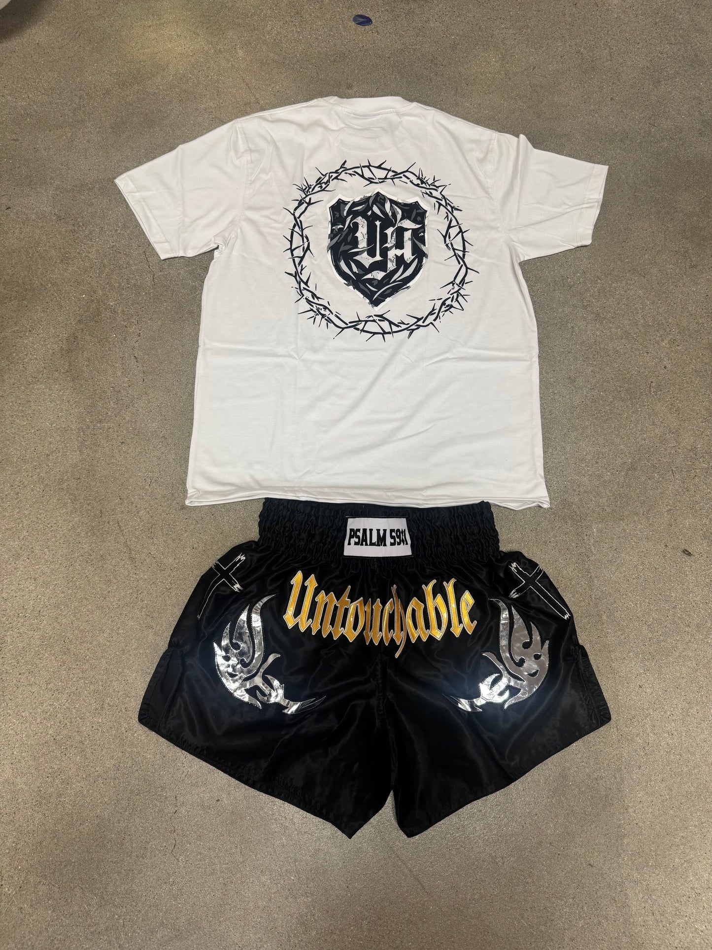 Untouchable Shorts & Shirt combo