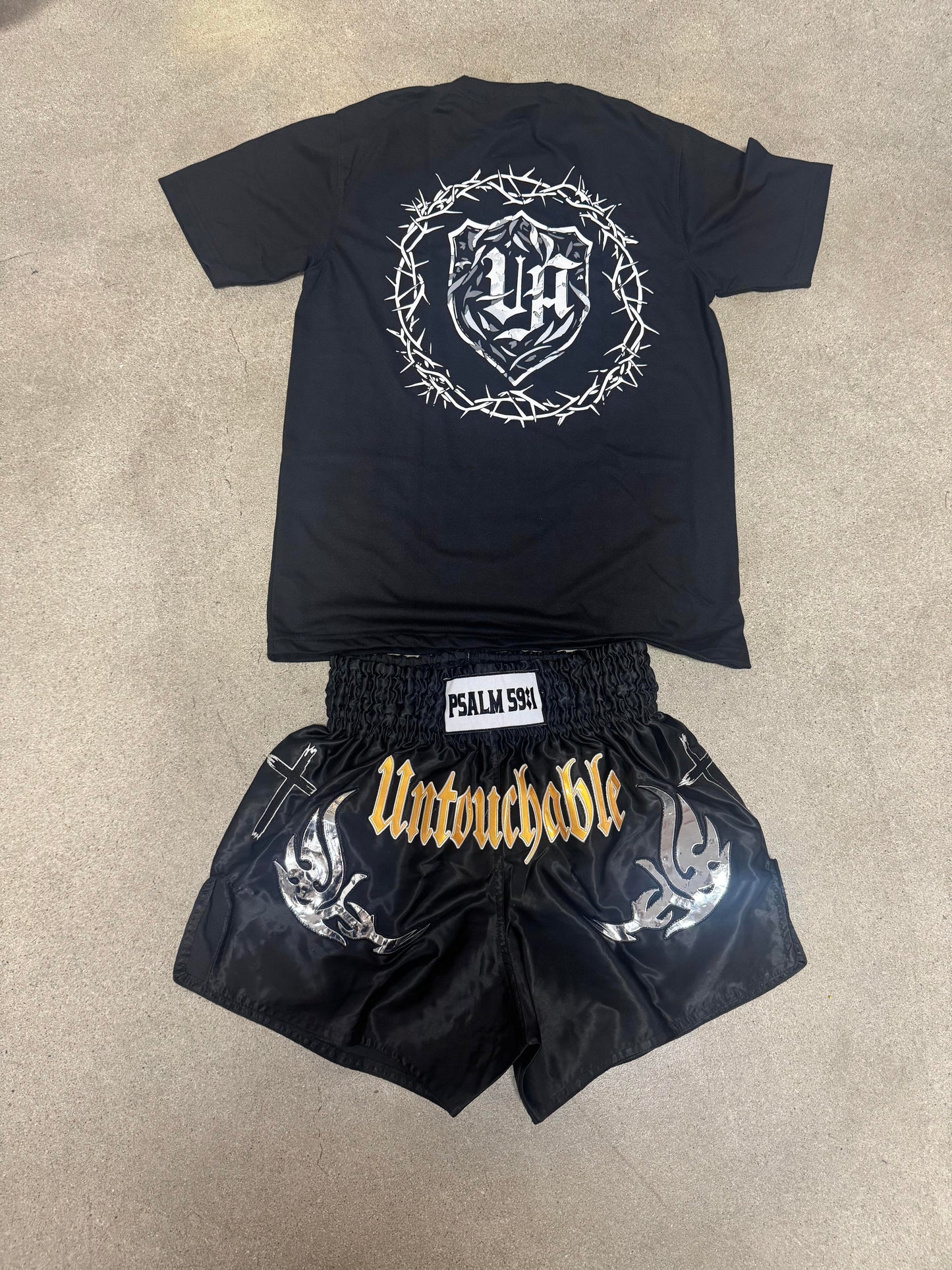 Untouchable Shorts & Shirt combo
